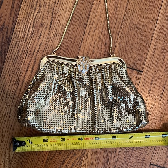 Whiting & Davis Gold Mesh Bag - Picture 12 of 15